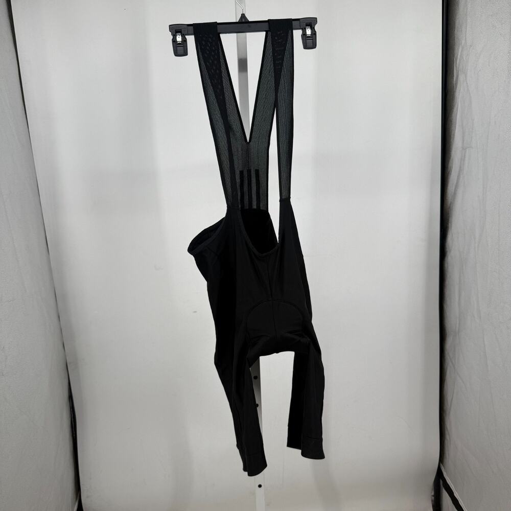 adidas Essential Bib Shorts Mens XL Black Padded Cycling Tights 3-Striped IP2676
